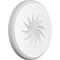 Ekena Millwork Standard Grayson Spiral Rosette With Rounded Edge, 5"W x 5"H x 1/2"P ROSP050X050X050GRY14 - alternate 1